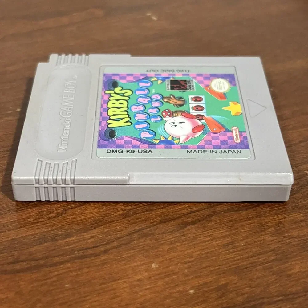 Kirby’s Pinball Land Nintendo Game Boy Cartridge Authentic Tested Classic Puzzle